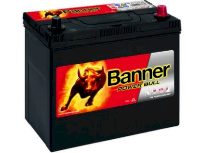 Autobaterie 12V 45Ah 360A POWER BULL 238x129x203/225